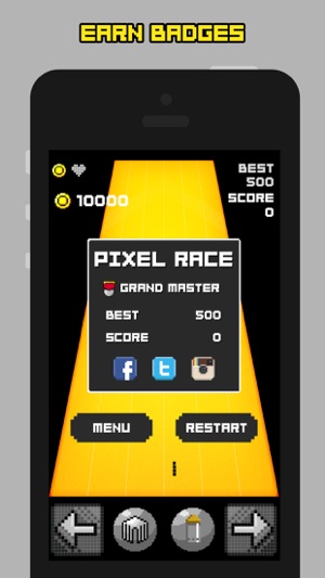 Pixel Race - Endless Retro Racing(圖3)-速報App