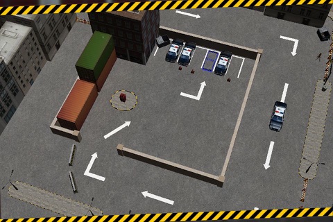 3D Police Parking - A real simulator and simulation game screenshot 4