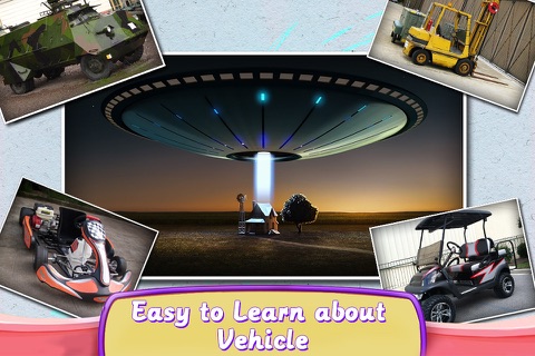 Learn Vehicles Names Kids Game screenshot 3