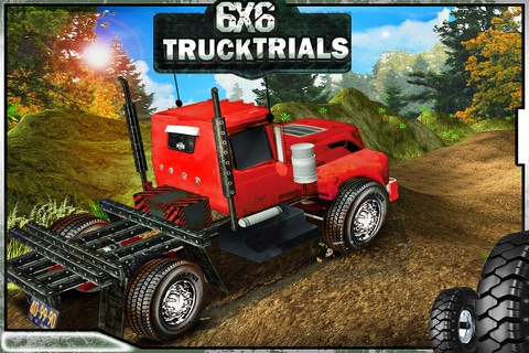 6X6 Monster Truck Offroad Race screenshot 2