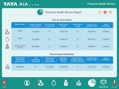 TATA AIA Financial Health Review screenshot 2