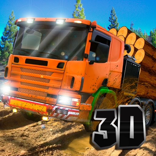 Timber Truck Driving Simulator 3D Icon