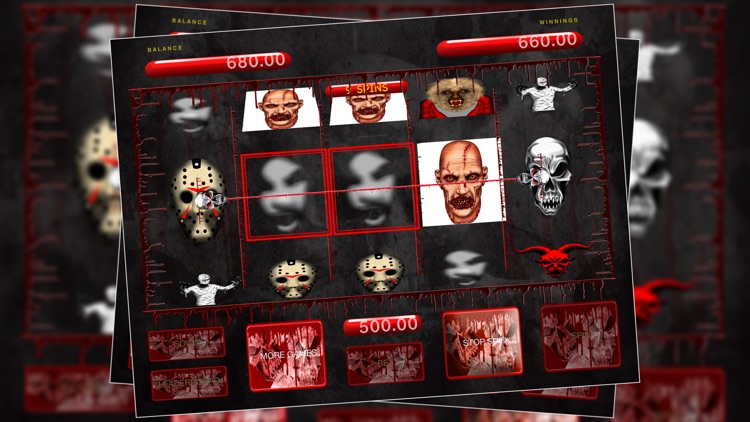 Slots Machine - Horror and Scary Monster Special Edition - Free Edition