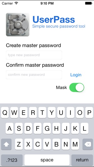 UserPass - Simple secure password management tool(圖1)-速報App