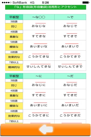 日本語アクセント辞書 screenshot 3
