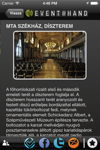 Magyar Tudomány Ünnepe 2014 EVENT@HAND screenshot 3
