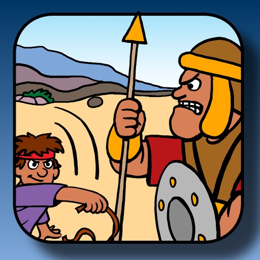 David & Goliath - Interactive Bible Stories icon