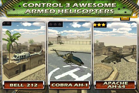 Helicopter flying Game 3D Army Heli Parking screenshot 2
