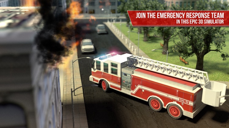 Emergency Simulator PRO - Driving and parking police car, ambulance and fire truck