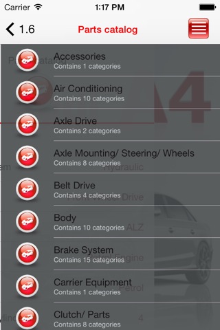 AutoParts  Audi A4 screenshot 3