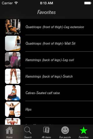 Body Building Exercises Info + screenshot 3