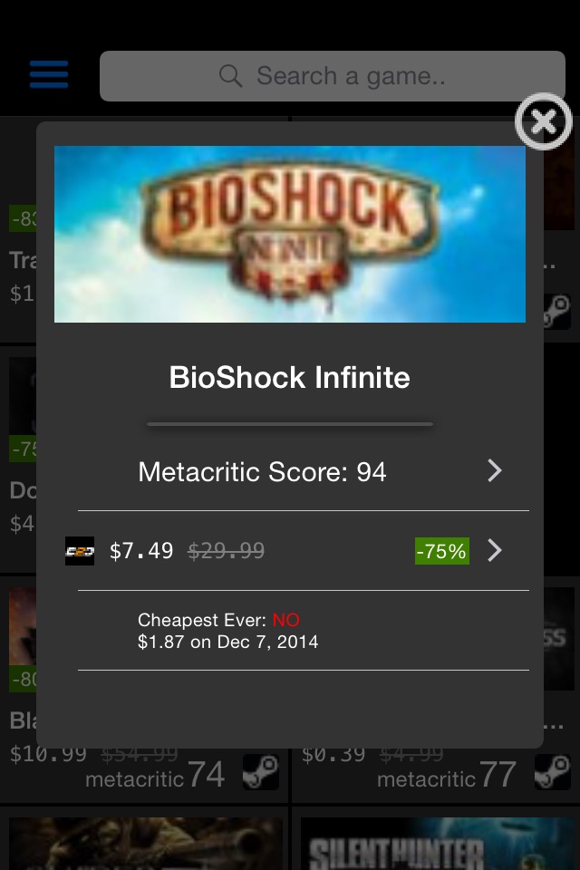 Shark Deals - PC game deals screenshot 4