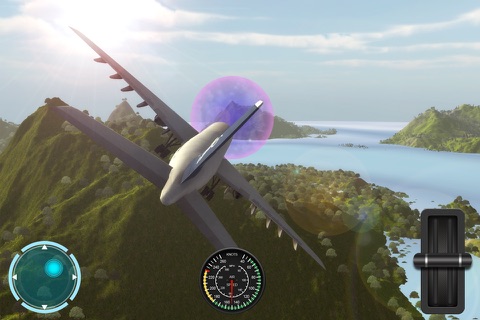 Airliner Flight Training Rally : Realistic Air Plane Flying Simulator Free! screenshot 2
