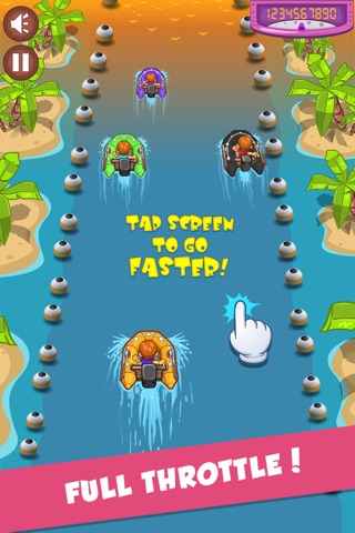 Speed-Boat Reef Racer PRO - A fun water racing game! screenshot 2