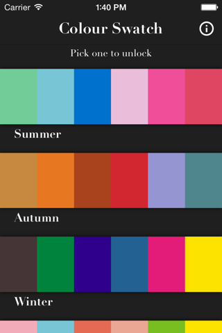 Personal Colour Swatch screenshot 2