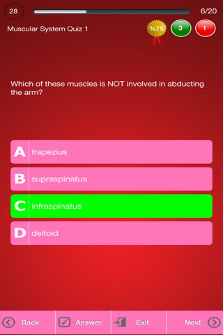 Human Muscular System Trivia screenshot 2