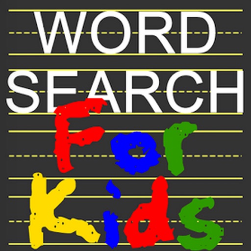 Word Search For Kid Free iOS App
