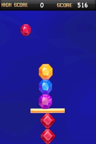 A Glittering Jewel Stack Up - Diamond Fall Challenge FREE screenshot 3