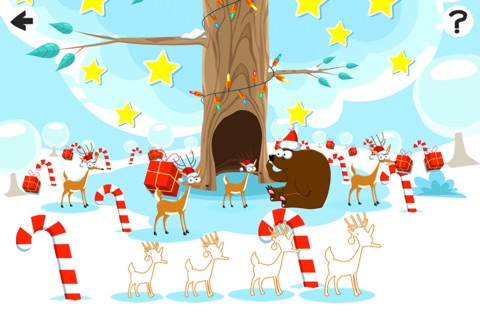 Adventurous X-mas Logic Game-s For Baby & Kids: Sort-ing By Size With Christmas Santa screenshot 2