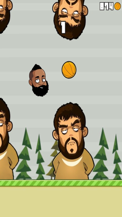 Flappy Ballers - Endless Jumping Basketball Player