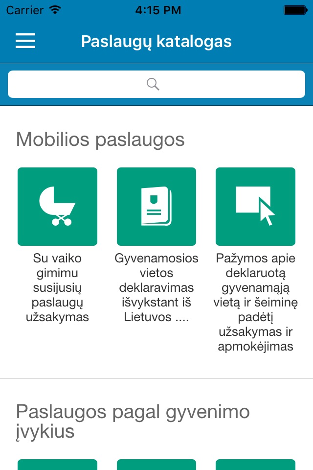 ePaslaugos.lt screenshot 2