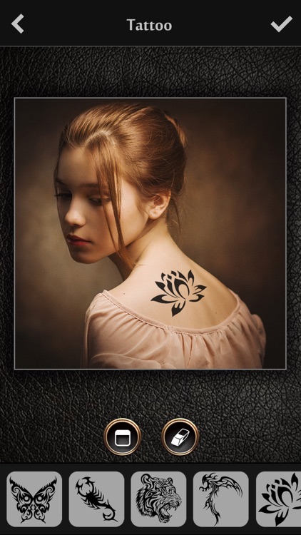 Virtual Tattoo Maker FREE - Photo Designer to add artist tattoos & fonts on yr body screenshot-3