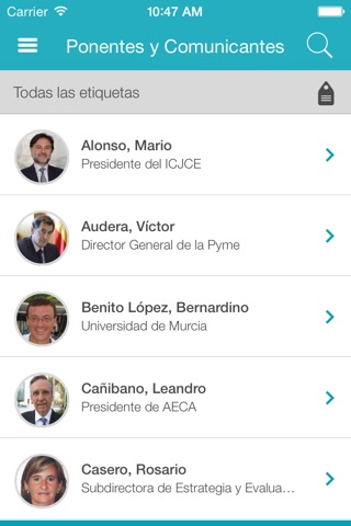Congreso AECA 2015 screenshot 3