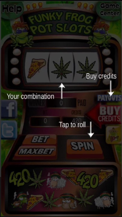 FUNKY FROG POT SLOTS 1.0 IOS CASINO FUNKY FROG POT SLOTS 1.0 IOS