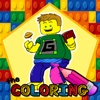 Coloring Game For Kids Lego Ninja Edition