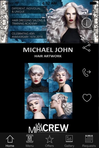 Michael John Hair Artwork Ltd screenshot 2