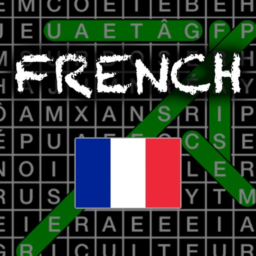 French Vocab Word Search Icon