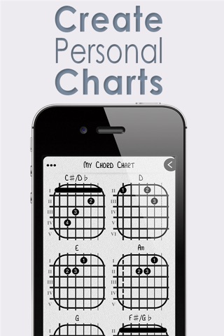 The Chord App : Guitar Chord Chart Builder For Professionals and Beginners screenshot 2