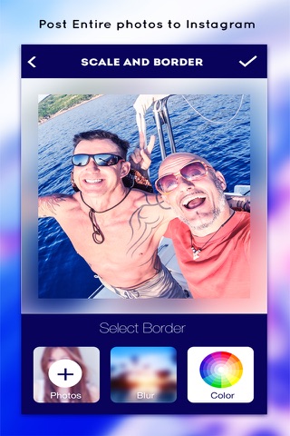 Blur Border - Blur Background Effect and No Crop Photo Editor for Instagram screenshot 2