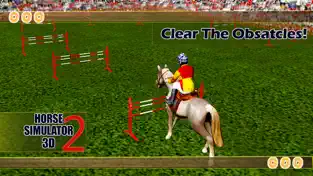 Screenshot 1 Mi caballo de silla derby - Conviértete maestro caballo en un verdadero salto valla ecuestre iphone