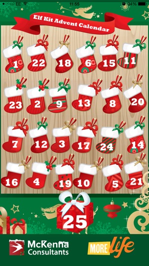 ElfKit Festive Fitness Advent Calendar 2015(圖2)-速報App