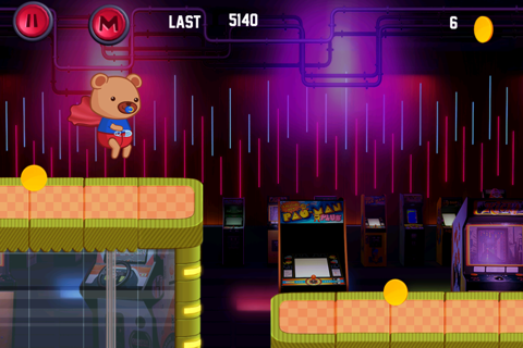 Ted of Steel: Cutest Super Teddy Bear Run screenshot 2