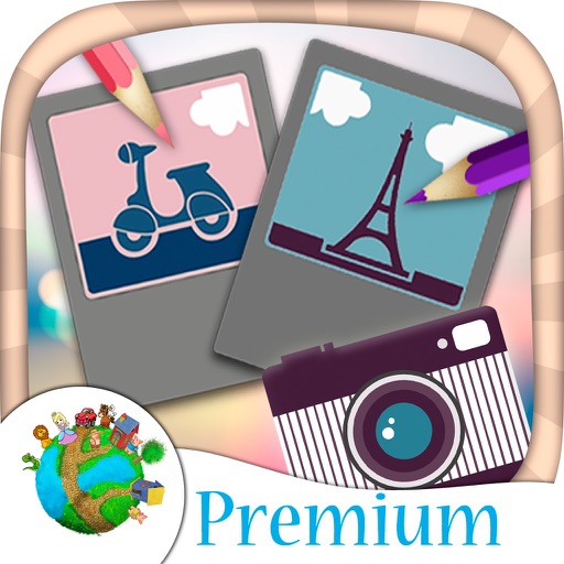 Draw over a photo -  drawing over pictures – Premium icon