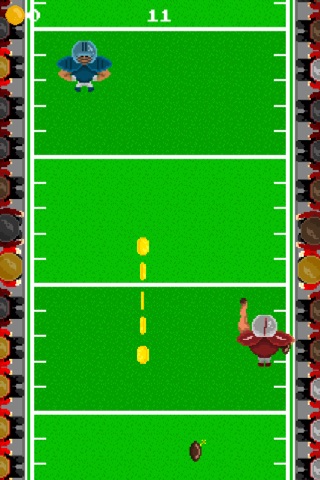 Bad Tackle - Atari Style Casual Arcade Endless Runner screenshot 3