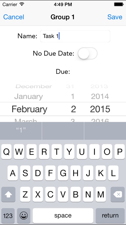 Task Manager for iOS8+ : Tasks and To-Do Lists