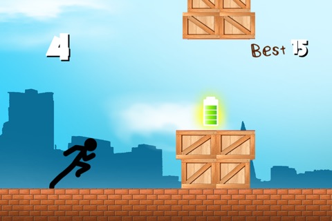StickMan Jump or Die Run - Awesome stick man city Jumper screenshot 2