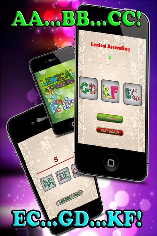 Lexical Ascending - Letter Puzzle Of Alphabet Tracing Games For all Toddlers Free screenshot 3