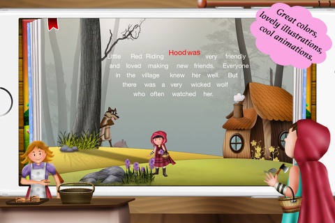 Red Riding Hood by Story Time for Kids screenshot 3