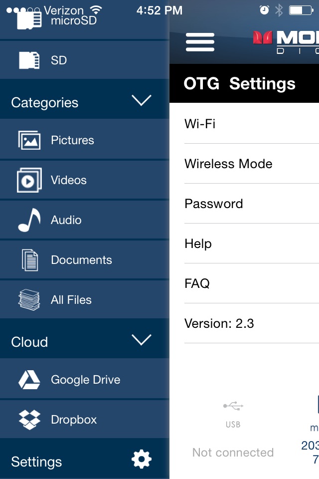 OTG Cloud by Monster Digital screenshot 4