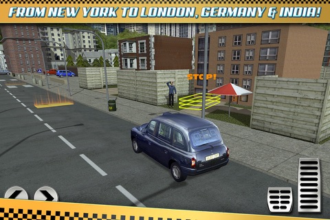 Taxi Cab Driving Simulator screenshot 3