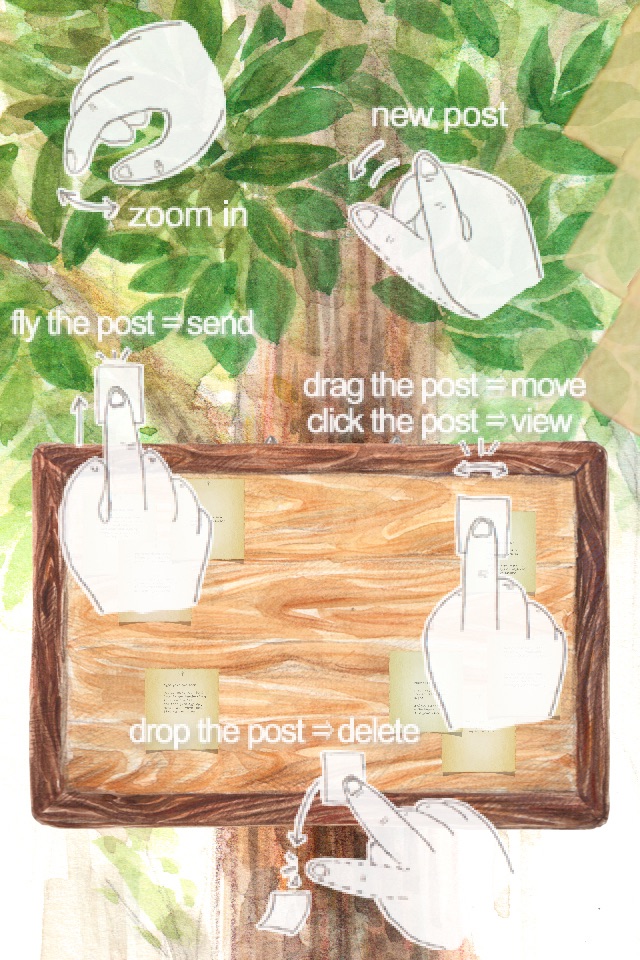 handwriting Tree Post free screenshot 2