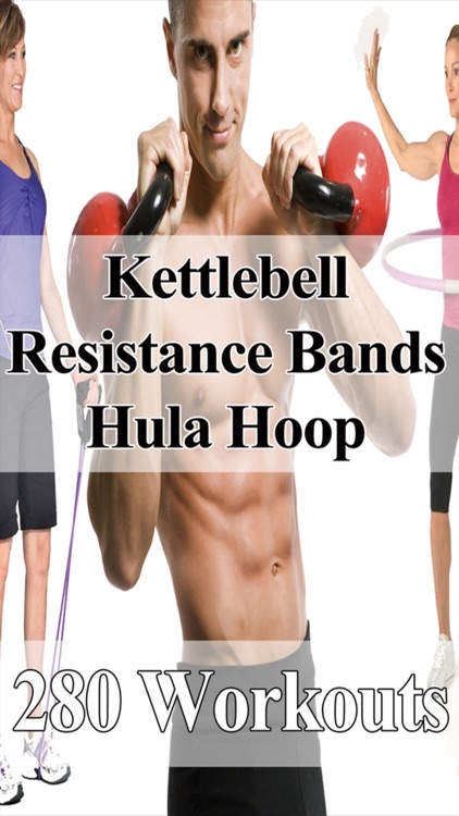 Kettlebell, Resistance Bands & Hula Hoop Workouts