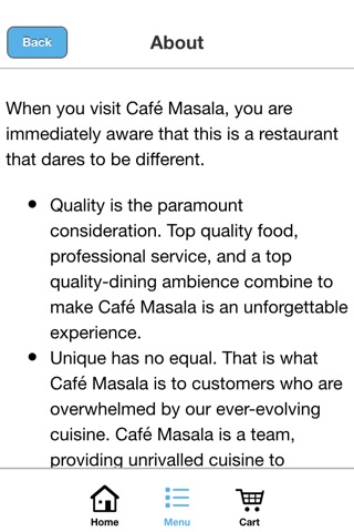 Cafe Masala screenshot 4