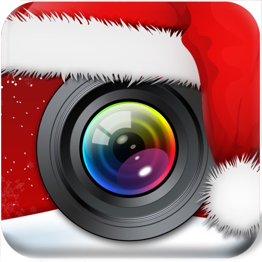 Christmas Santa Photo Sticker - Top Free Best Xmas Camera Holiday FX Effects App iOS App