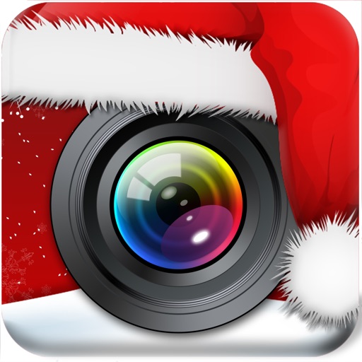 Christmas Santa Photo Sticker - Top Free Best Xmas Camera Holiday FX Effects App icon