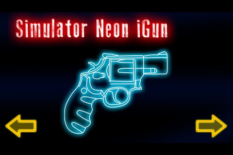 Simulator Neon Gun screenshot 2